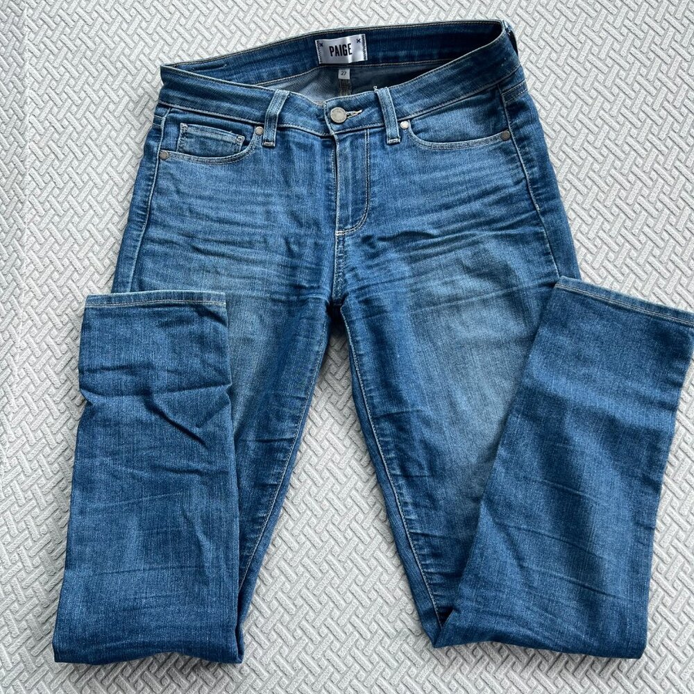 Paige Skyline Ankle Peg jeans